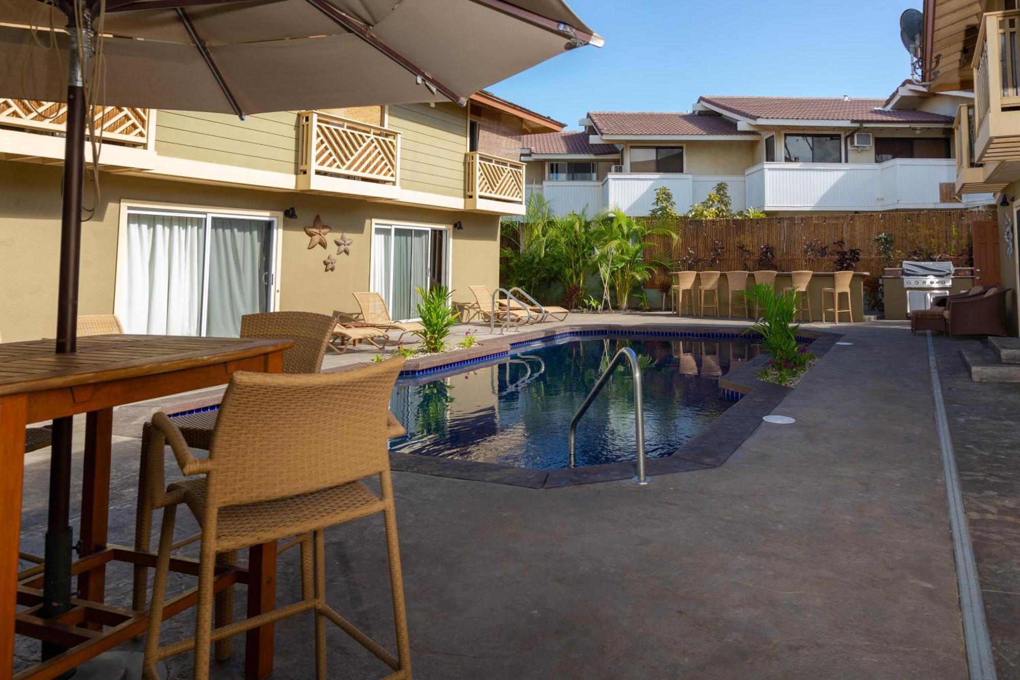 Bamboo Suite, 1 Bedroom, Sleeps 4, Pool & Bbq, Pre-Renovation Summer Sale Kīhei Exterior foto